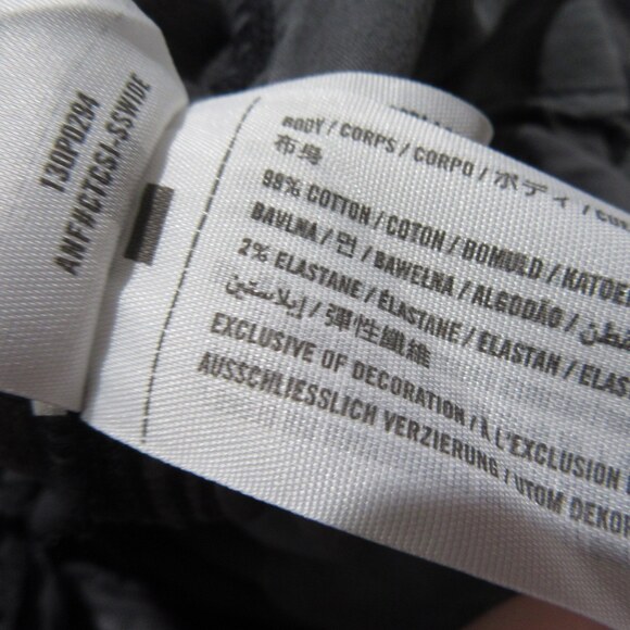 Abercrombie Fitch Mens Cargo Pants 32 X 30 Gray Stretch Cotton Stretch - Picture 7 of 9